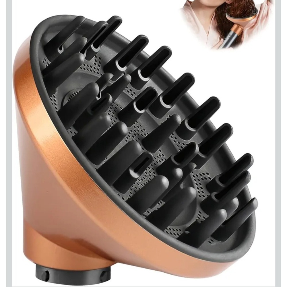 Dyson Airwrap Hair Diffuser Attachment For Models HS01 HS03 HS05 Copper NEW - Picture 3 of 10